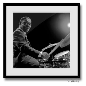 Art Blakey - High-End Photography by Lee Tanner | Framed Print Series