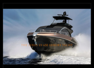 NEW LEXUS LUXURY YACHT CRAFTED IN THE SPIRIT OF AMAZING
